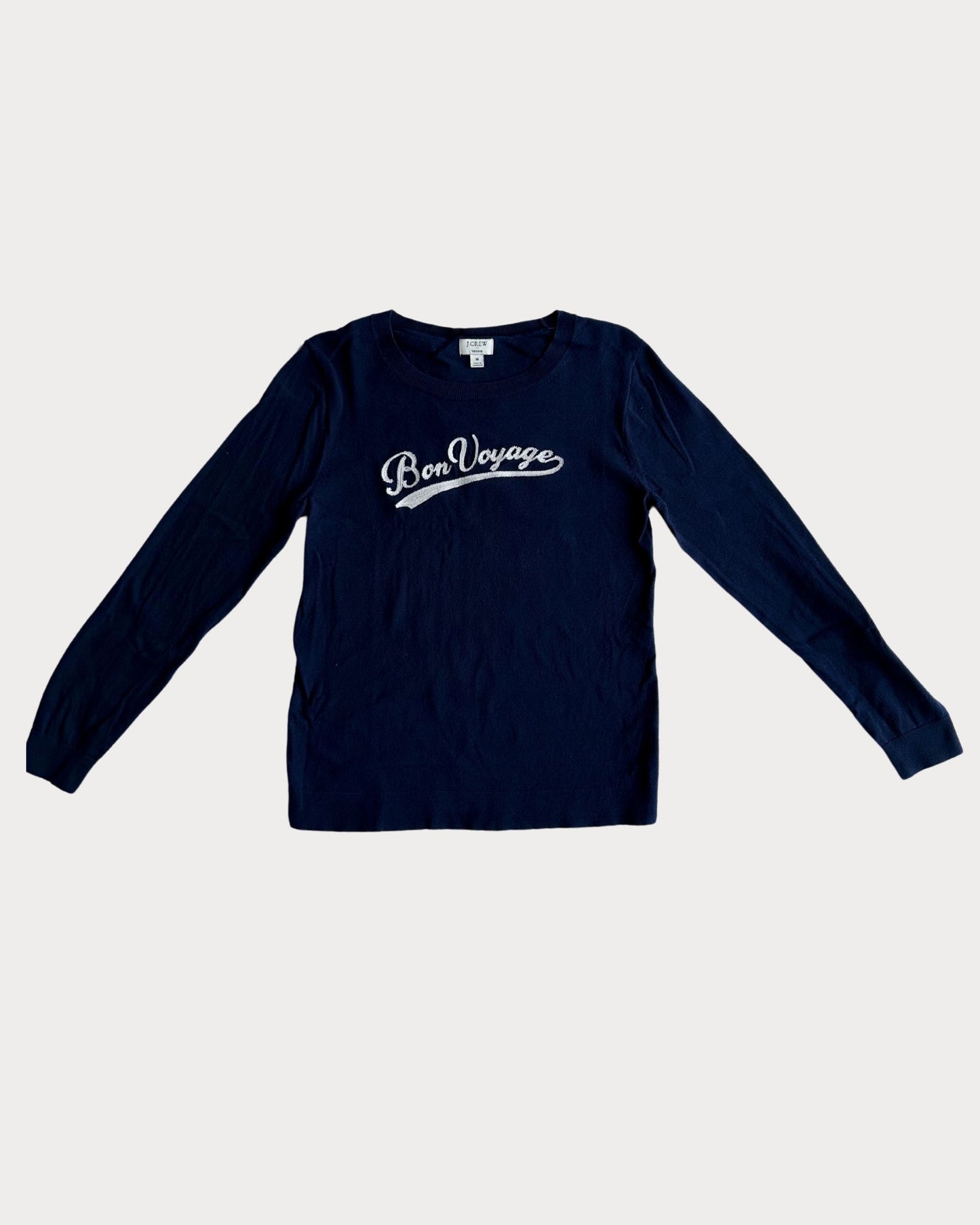 JCrew Bon Voyage "Teddie" Sweater