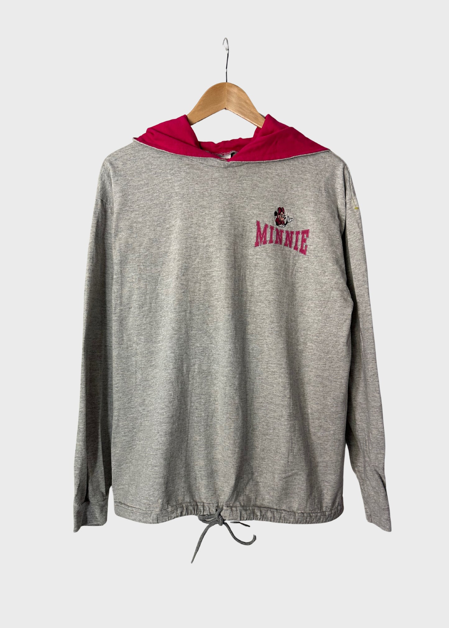 VTG Mickey INC Minnie Mouse Lightweight Hoodie (Size M)