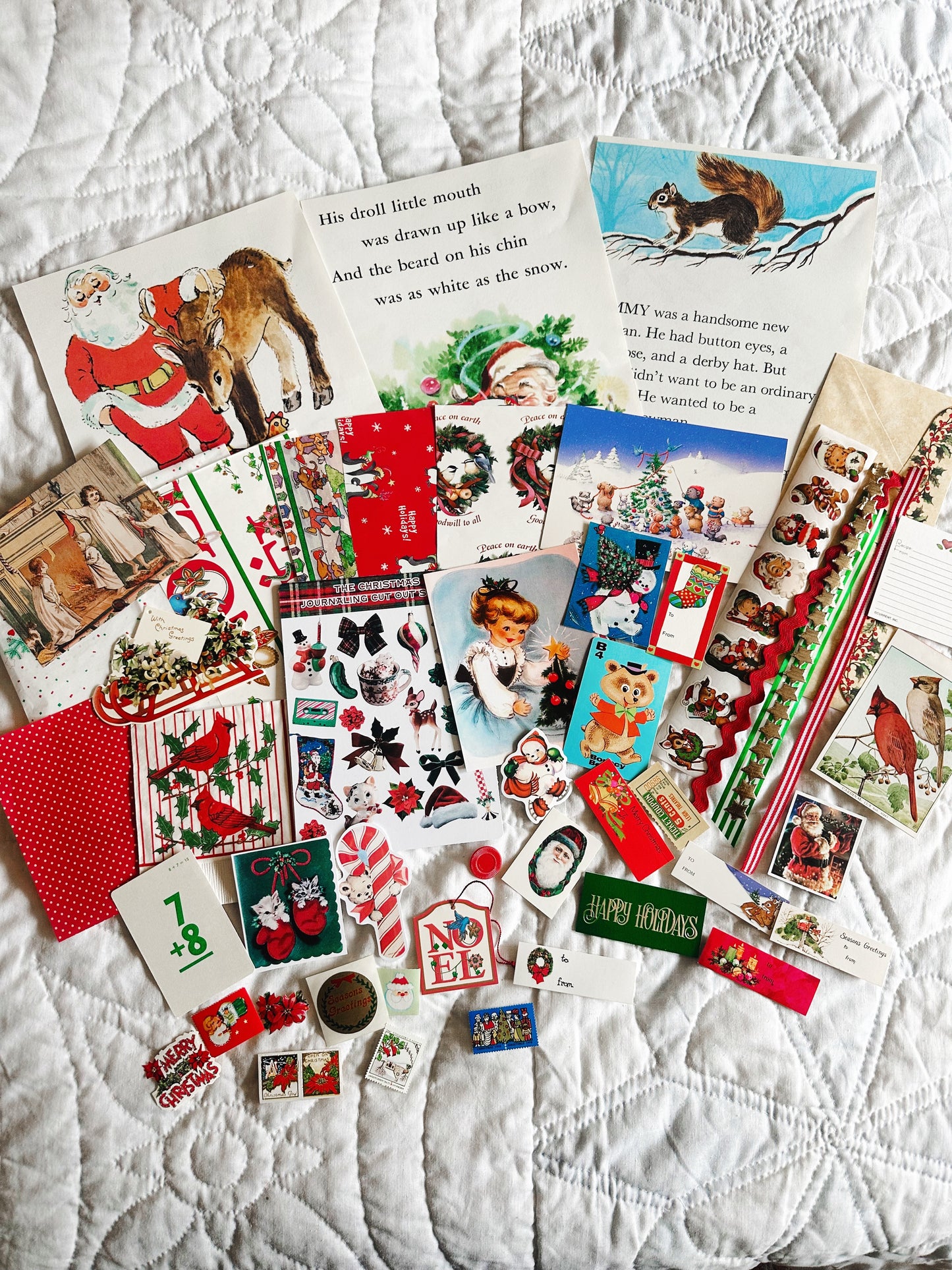 Vintage Christmas Journal Pack