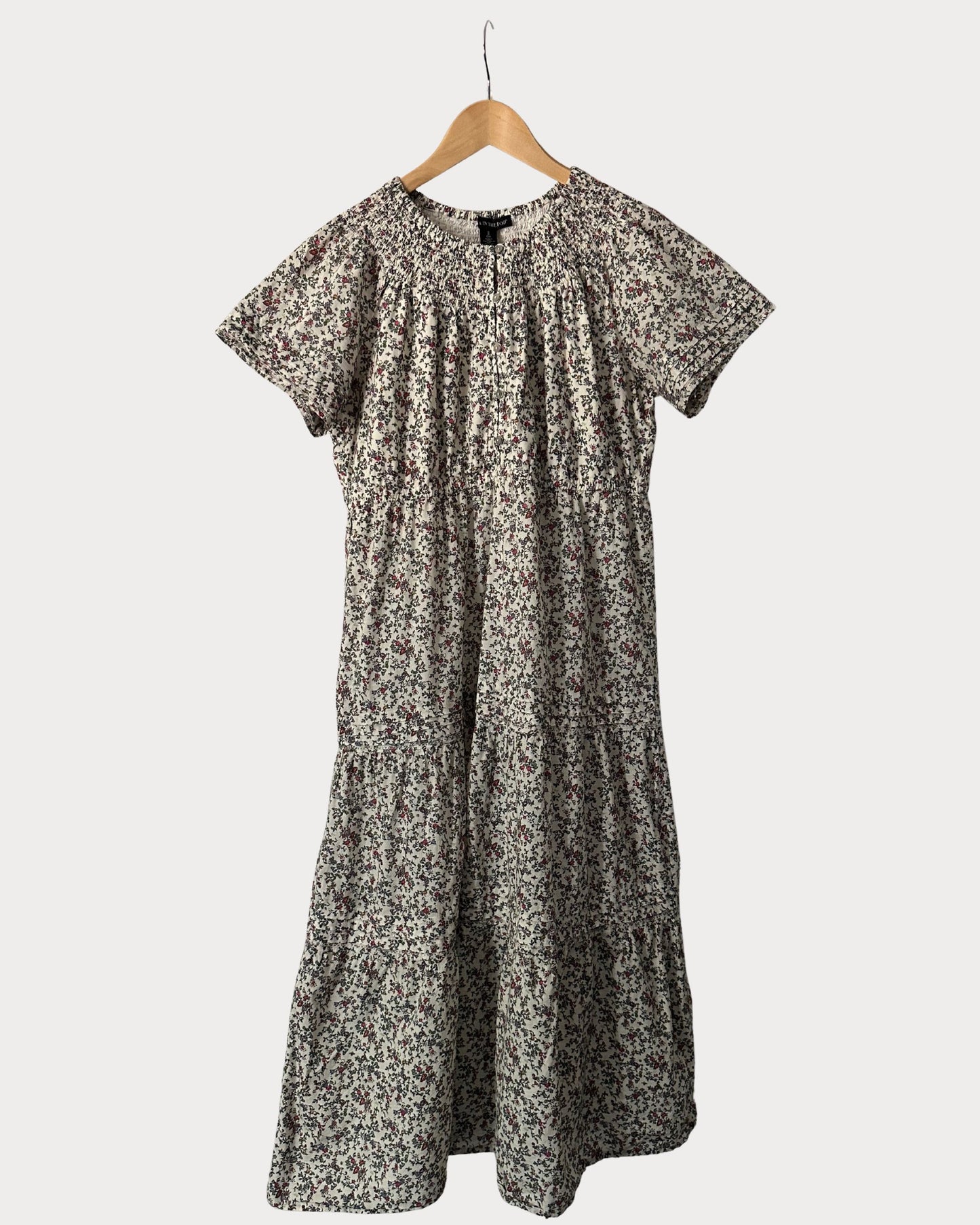 Pea in the Pod Floral Dress (Small)