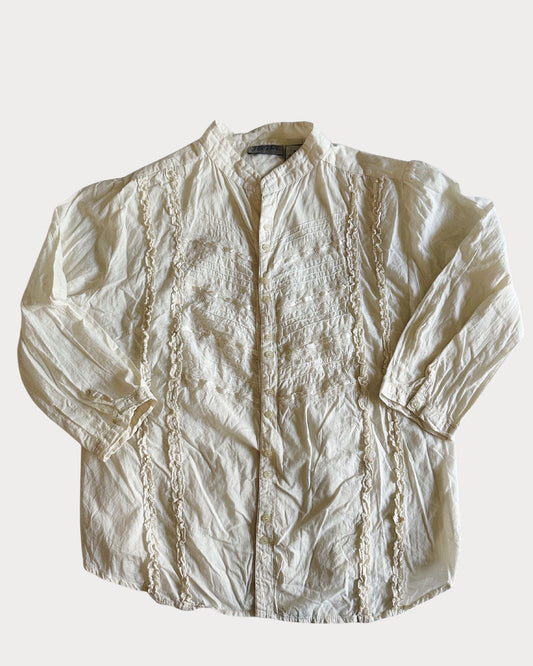 Vintage J Gee Victorian Blouse Size M