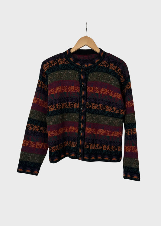 VTG Cardigan Sweater (Size S)
