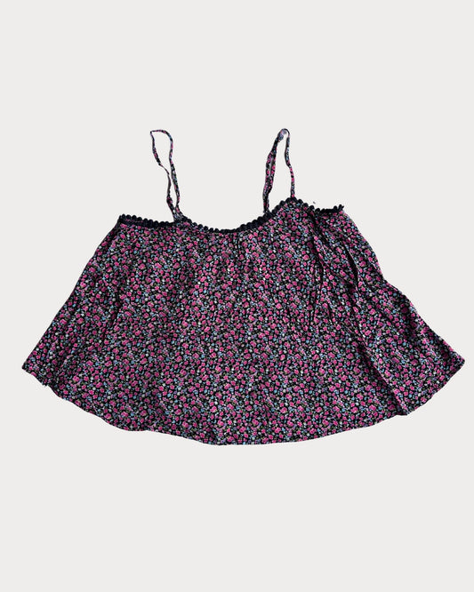 Forever 21 Floral Spaghetti Strap Top