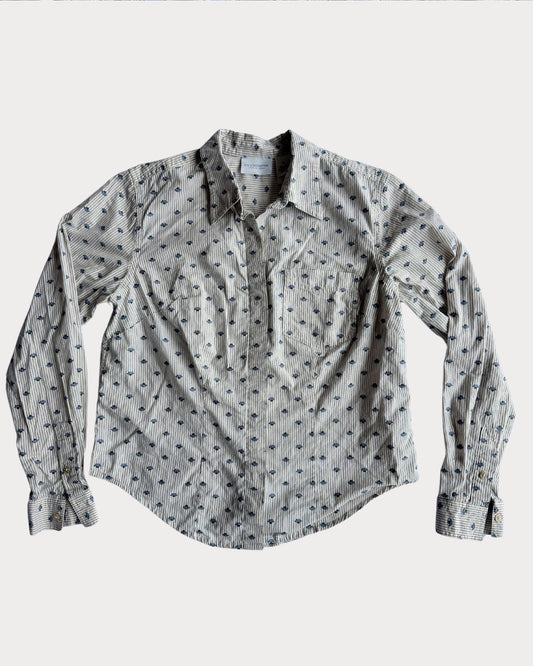 Vintage Liz Claiborne Floral Print Button-up