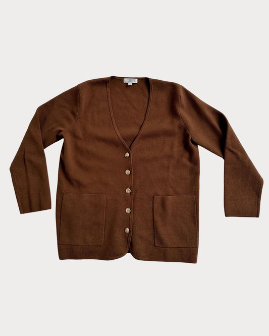 Jcrew Brown Cardigan