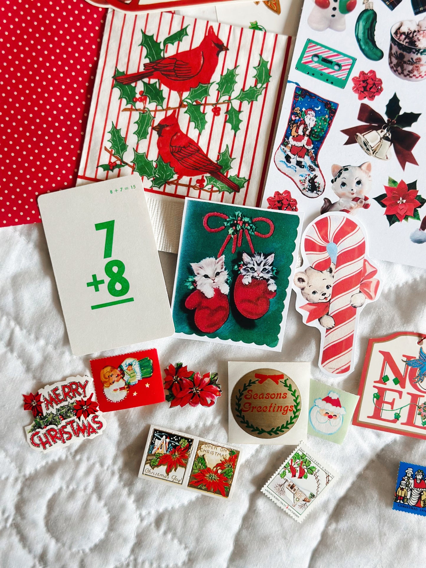Vintage Christmas Journal Pack