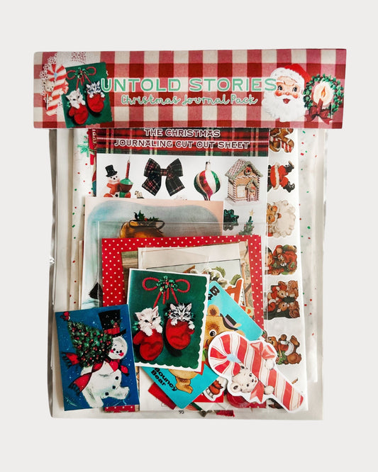 Vintage Christmas Journal Pack